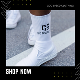 Godspeed White Socks