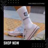 Godspeed White Socks