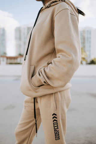 Beauty For Ashes Joggers [Variant 1 - Tan]