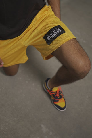 Men's Jersey Shorts (Yellow)